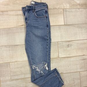 Abercrombie & Fitch Light Blue Skinny Jeans